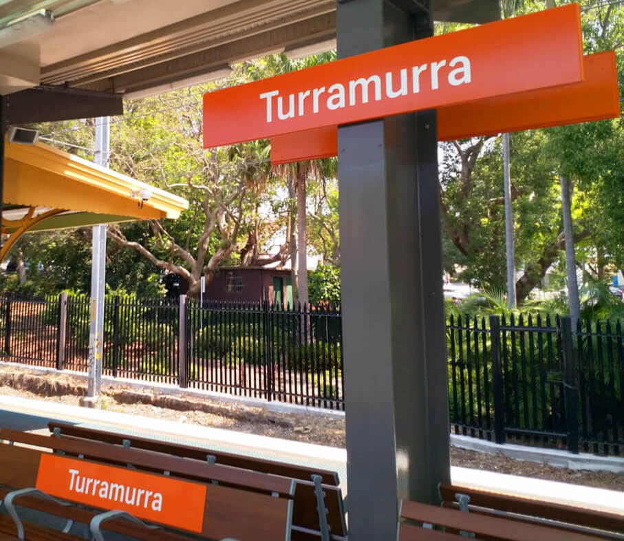Plumber Turramurra train station sign